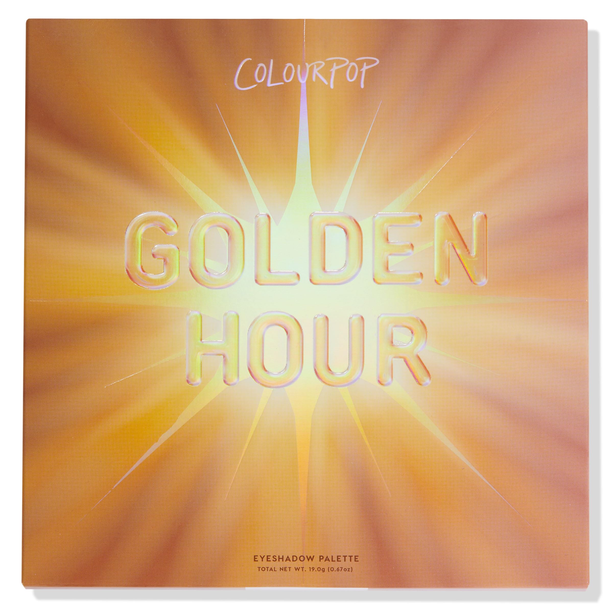 ColourPop Golden Hour Eyeshadow Palette - Sunset Tone Eye Makeup Palette with Duo-Chrome, Metallic, Matte Sparkle & Glitter Finishes - High-Pigment Eye Makeup with a Long-Wearing Formula (0.67 oz) - Image 7